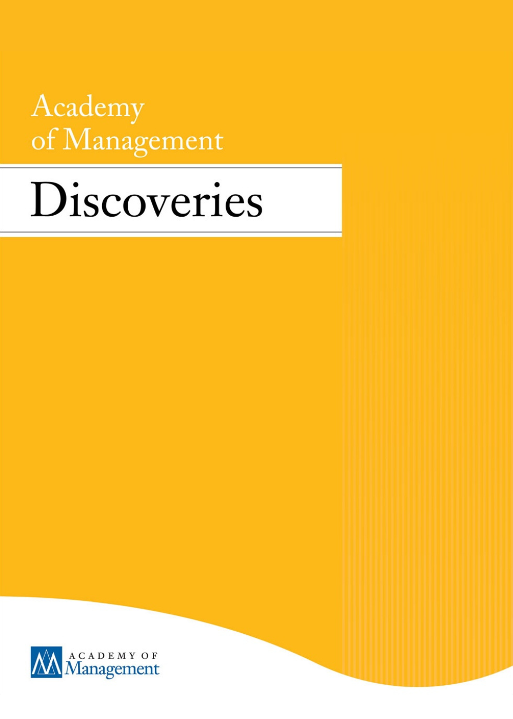 Academy of Management Discoveries