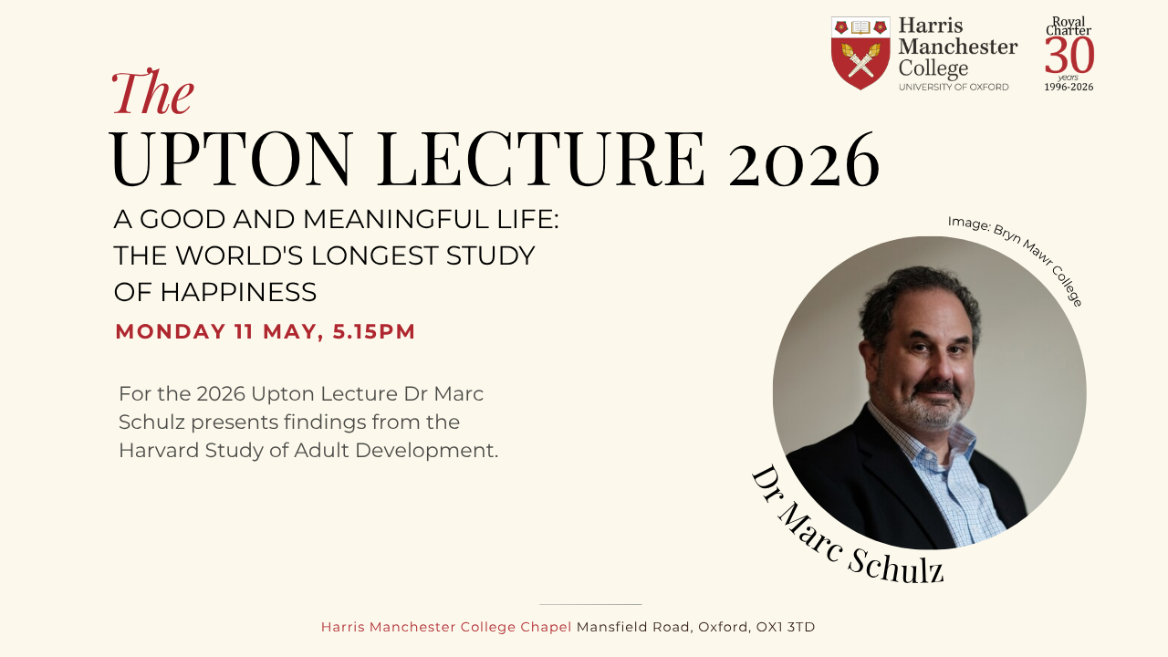 Marc Schulz Upton Lecture YouTube Thumbnail